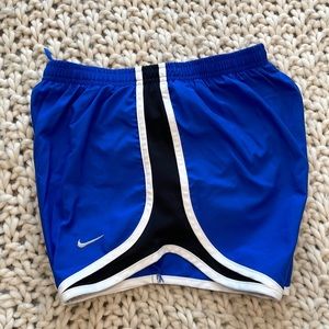Nike Tempo blue shorts, XS